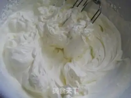 Make Milky fruit cake step 2