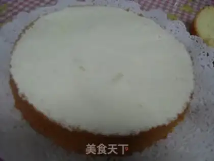Make Milky fruit cake step 3