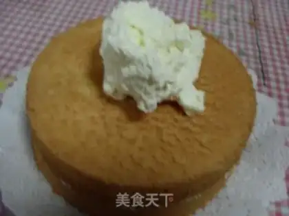 Make Milky fruit cake step 4