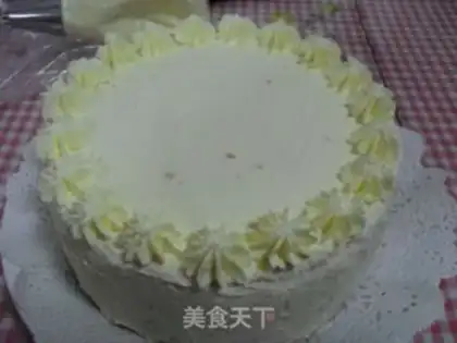Make Milky fruit cake step 6