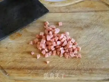 Make Apple kale salad step 1