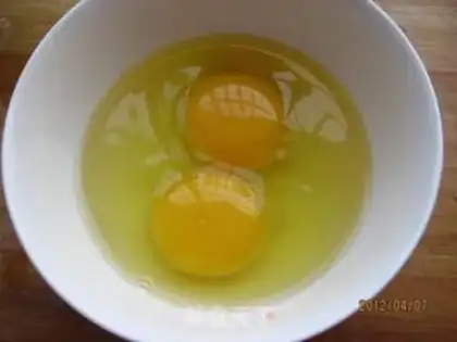 Make An egg roll step 6