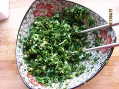 Make An egg roll step 8