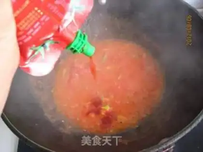 Make Cheese juice, crabs step 7