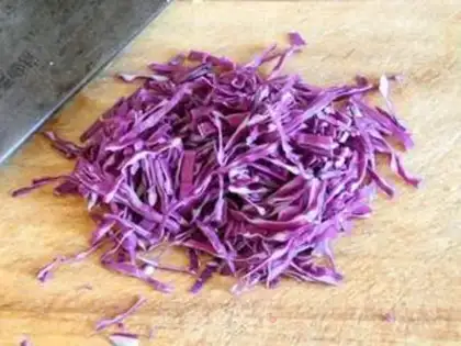 Make Apple kale salad step 3