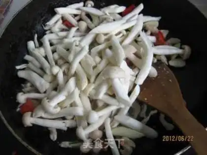 Make Fried sea mushrooms step 7