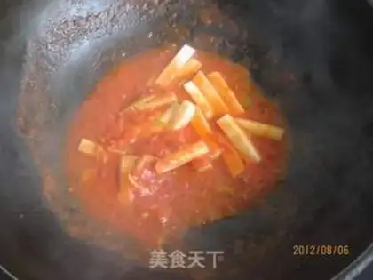 Make Cheese juice, crabs step 8