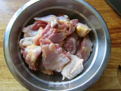 Make Frozen chicken step 1