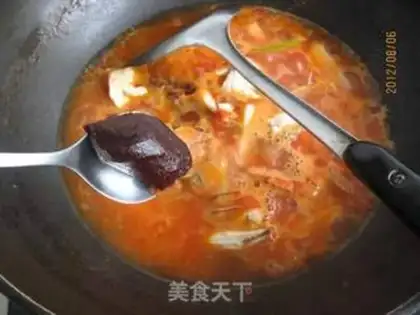 Make Cheese juice, crabs step 12
