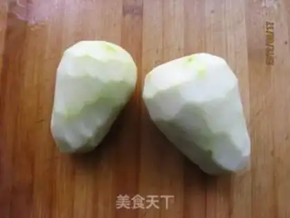 Make Pear with figs step 1