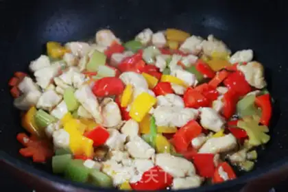 Make Cashew chicken step 8