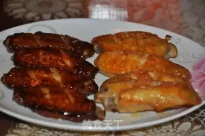 Make Honey-cooked chicken wings step 1