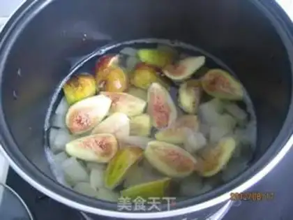 Make Pear with figs step 7