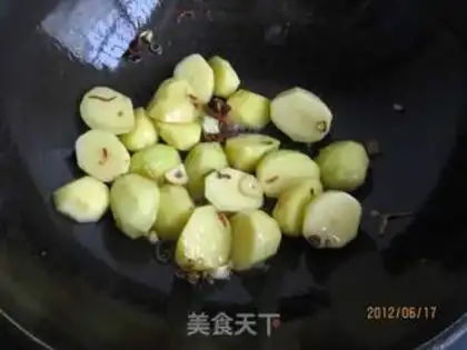 Make Red burning potatoes step 4