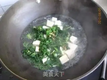 Make Tofu soup step 6