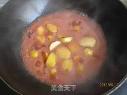 Make Red burning potatoes step 7