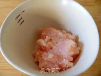 Make Shrimp chicken silk melon step 2