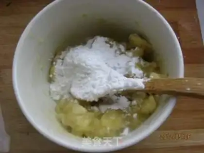 Make Banana souffle step 2