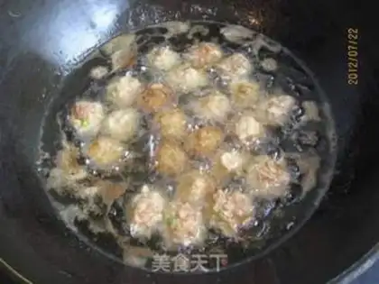 Make Dried meatballs step 7