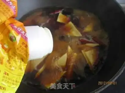 Make Honeyed bean dry step 9