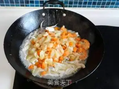 Make Coconut Curry Sea step 15