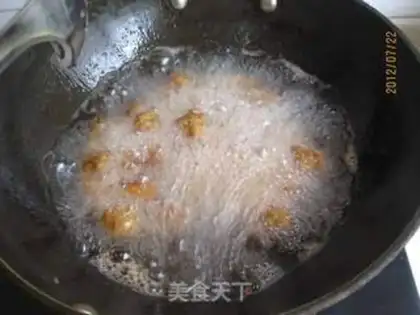 Make Bean roll bread step 1
