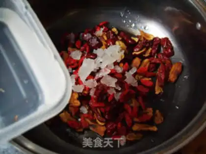 Make Honey-tree tea step 5