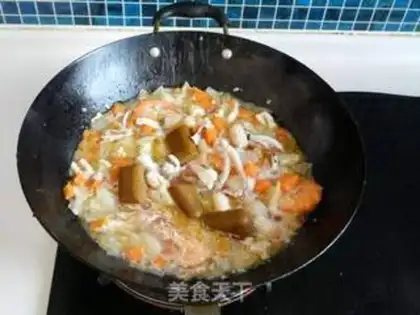 Make Coconut Curry Sea step 17