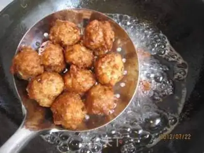 Make Dried meatballs step 10