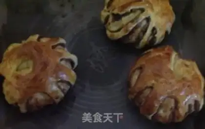 Make Bean roll bread step 3