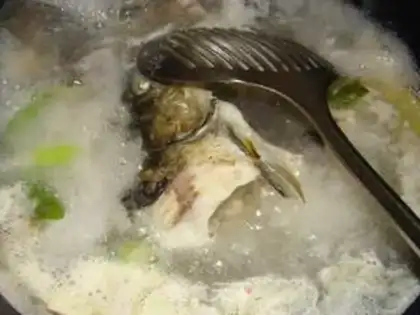 Make Fish head tofu soup step 5
