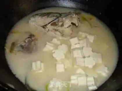 Make Fish head tofu soup step 7
