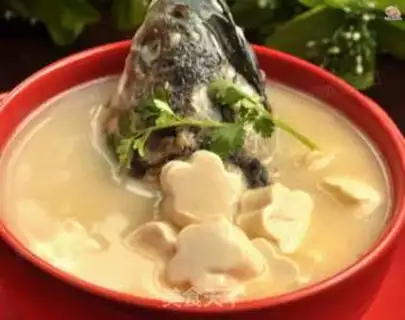 Make Fish head tofu soup step 9