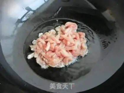 Make Twin peas, fried meat step 4