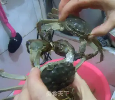 Make Fresh crabs step 1