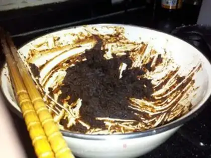 Make Oil cake step 4