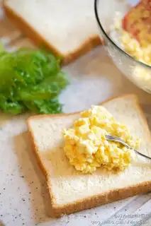 Make Egg sandwich step 5