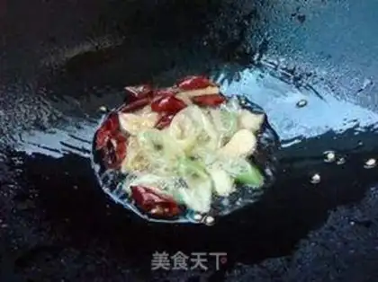 Make cucumber meat step 4