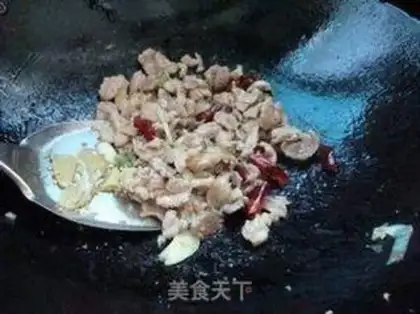 Make cucumber meat step 5