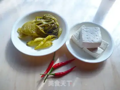 Make Sour tofu step 0