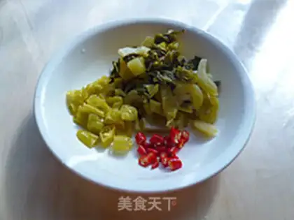 Make Sour tofu step 1