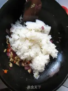 Make Fish fried rice step 6