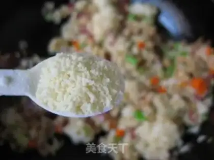 Make Fish fried rice step 8