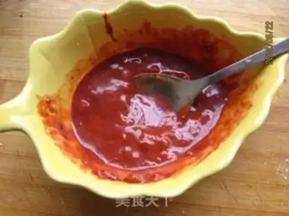 Make Red milk sauce tofu step 3