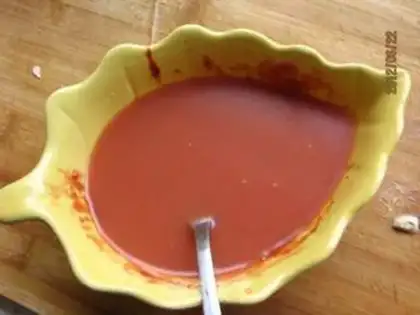 Make Red milk sauce tofu step 4
