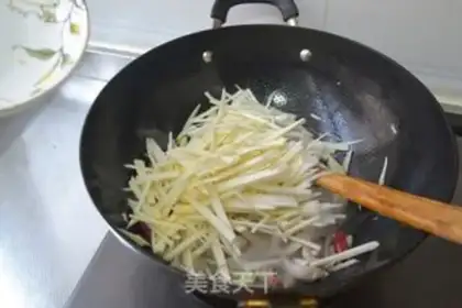 Make White mushrooms step 4