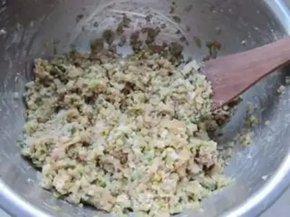 Make Blue radish pork pie step 7