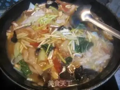 Make Tasty eggplant noodles step 8