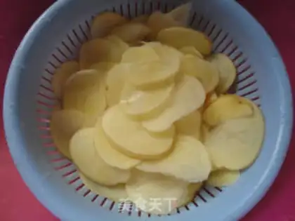 Make Onion chips step 2