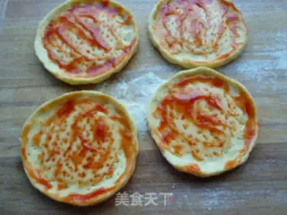 Make Mini bacon pizza step 14